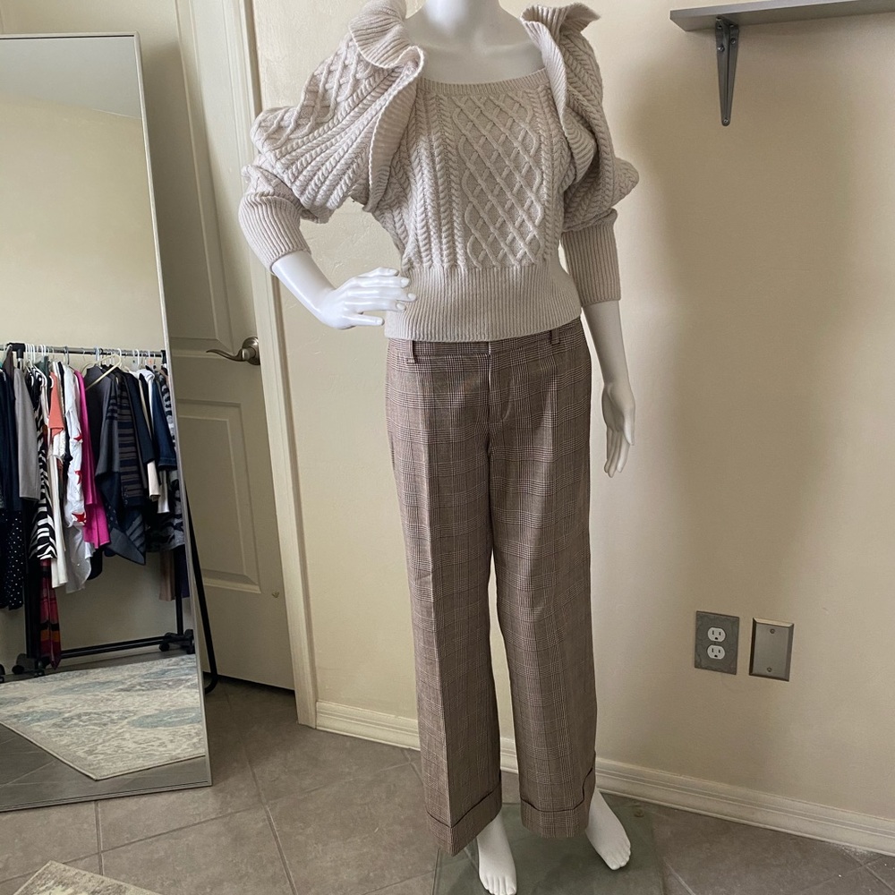 NWT Gap trouser cuffed pants